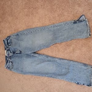 Abercrombie and Fitch 90s straight high waist jeans sz 28
